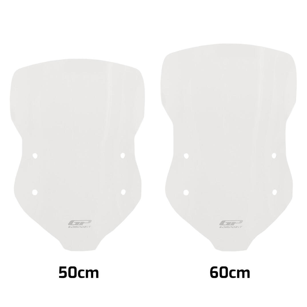 GP Kompozit Kymco DTX 250 / 360 2021-2024 Uyumlu Ön Cam Şeffaf - 1