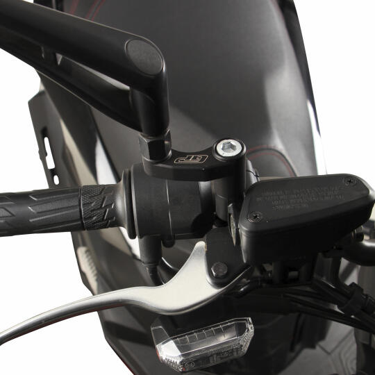 GP Kompozit Kymco KRV 200 2023 Uyumlu Ayna Genişletme Siyah - 5