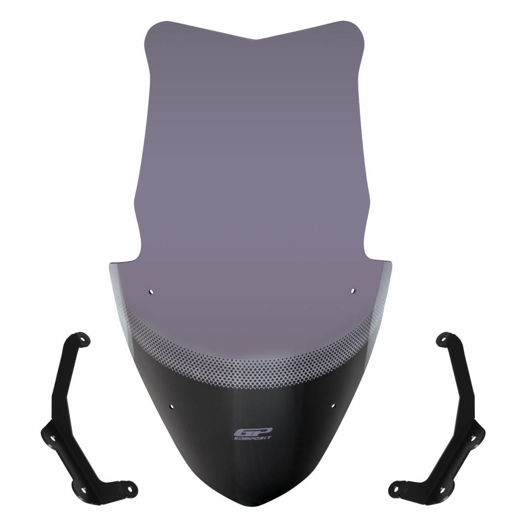 GP Kompozit Kymco KRV 200 2023 Uyumlu Ön Cam Füme - 1