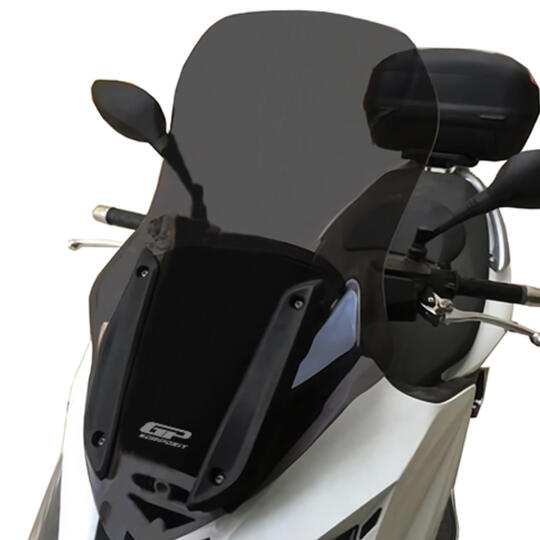 GP Kompozit Kymco Xciting 250 R 2014-2016 Uyumlu Ön Cam Füme (1)
