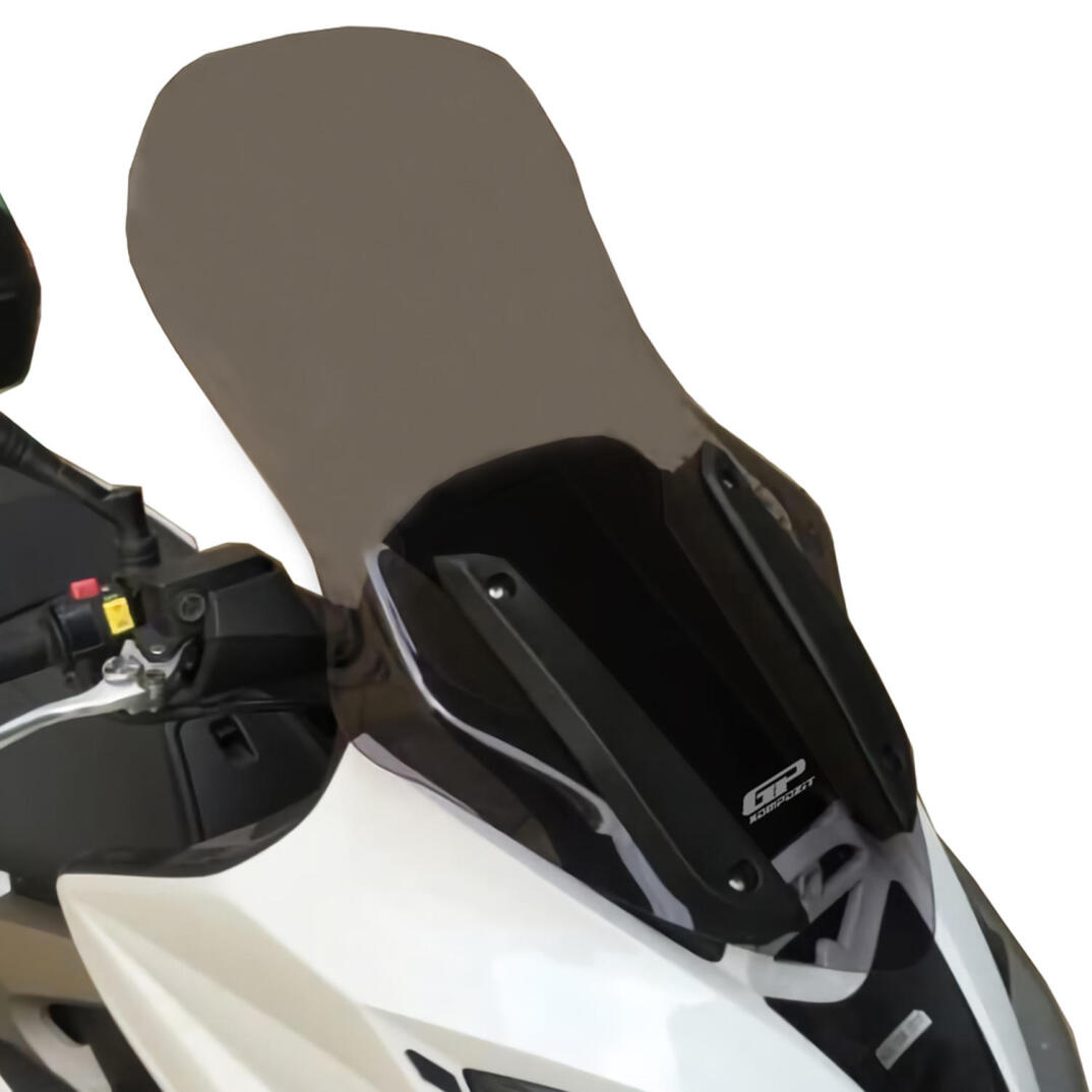 GP Kompozit Kymco Xciting 250 R 2014-2016 Uyumlu Ön Cam Füme - 3