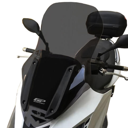 GP Kompozit Kymco Xciting 250 R 2014-2016 Uyumlu Ön Cam Şeffaf (1)