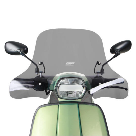 GP Kompozit Lambretta V125 / V200 2021-2023 Uyumlu Ön Cam Füme (1)