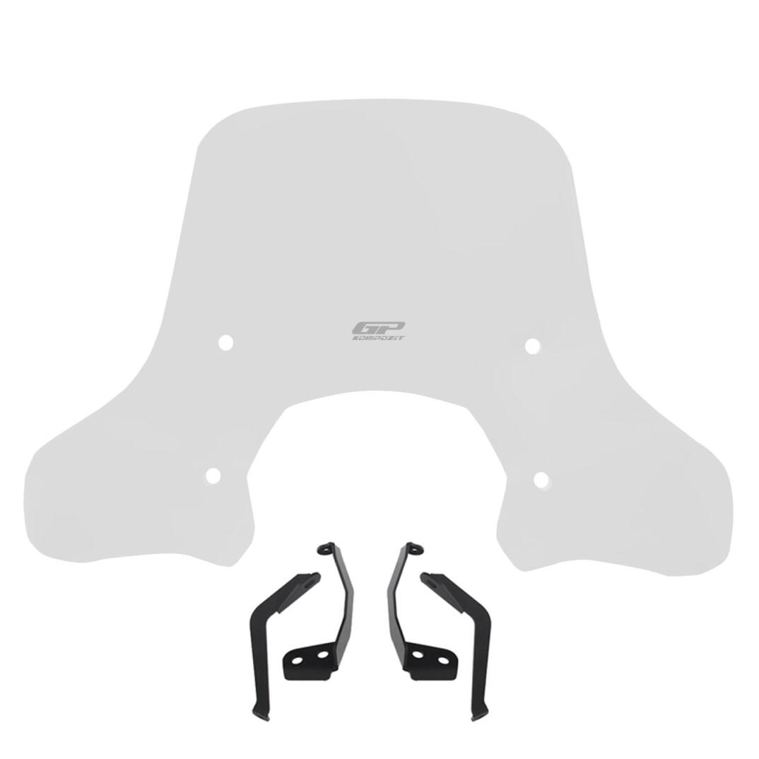 GP Kompozit Lambretta V125 / V200 2021-2023 Uyumlu Ön Cam Şeffaf - 1