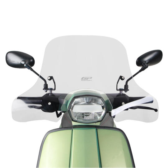 GP Kompozit Lambretta V125 / V200 2021-2023 Uyumlu Ön Cam Şeffaf (1)