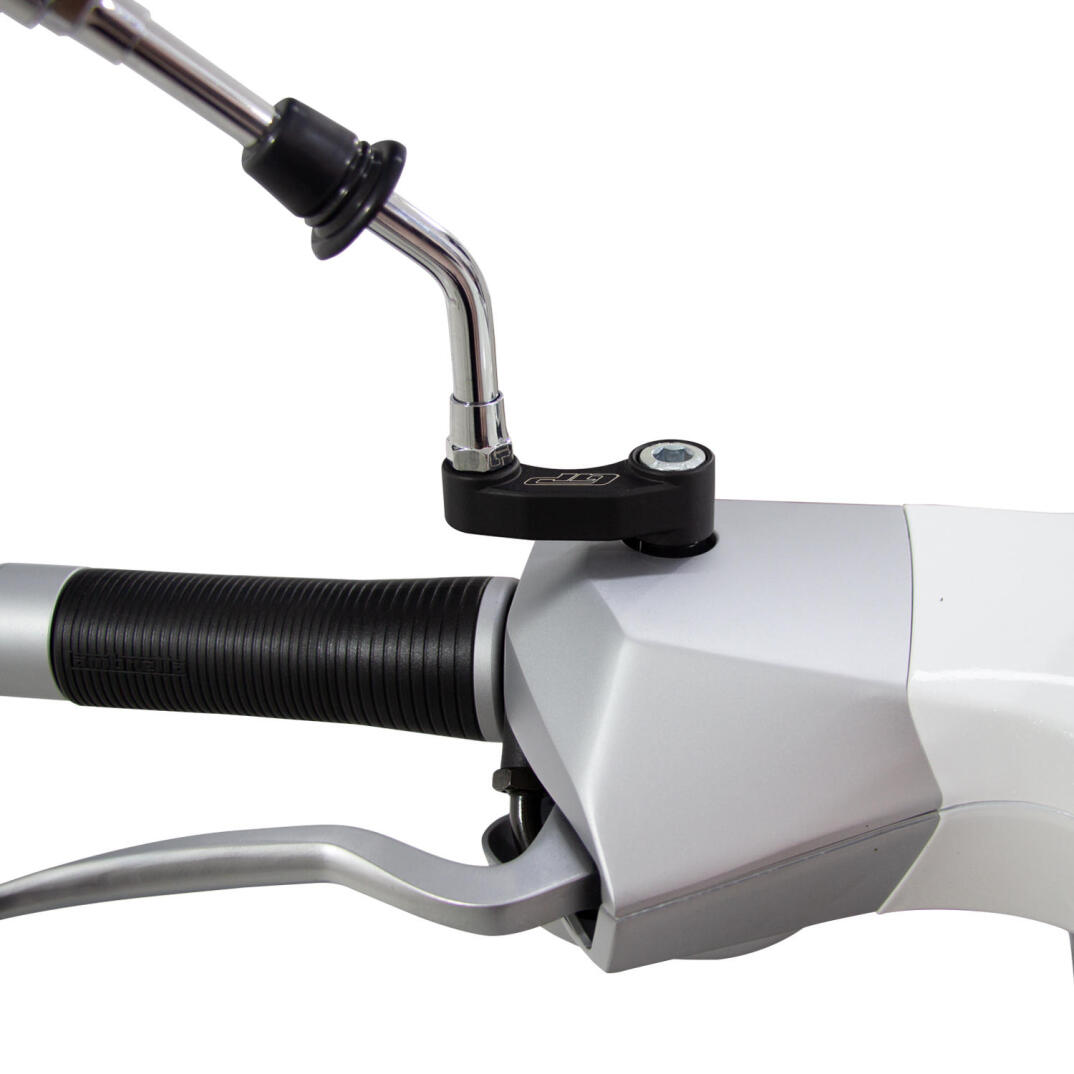 GP Kompozit Lambretta V125 / V200 Special 2021-2023 Uyumlu Ayna Genişletme Siyah - 2