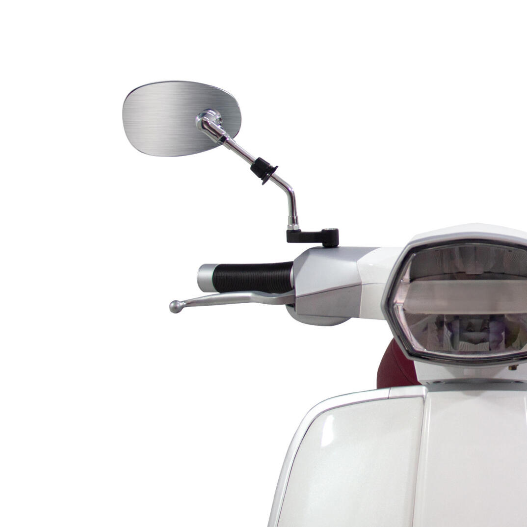 GP Kompozit Lambretta V125 / V200 Special 2021-2023 Uyumlu Ayna Genişletme Siyah - 3