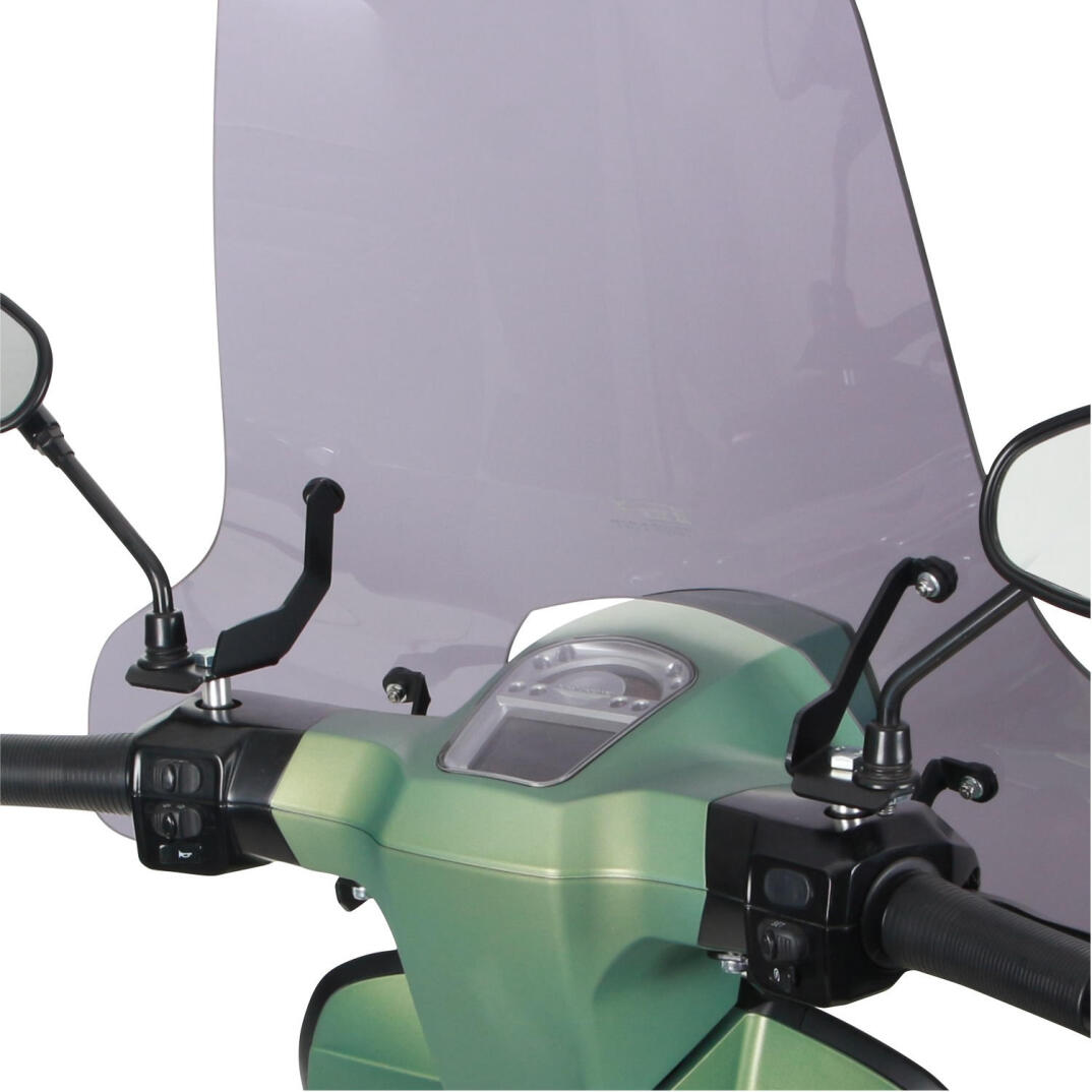 GP Kompozit Lambretta V125 / V200 Special 2021-2023 Uyumlu Ön Cam Füme - 4