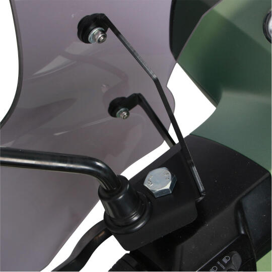 GP Kompozit Lambretta V125 / V200 Special 2021-2023 Uyumlu Ön Cam Şeffaf - 5