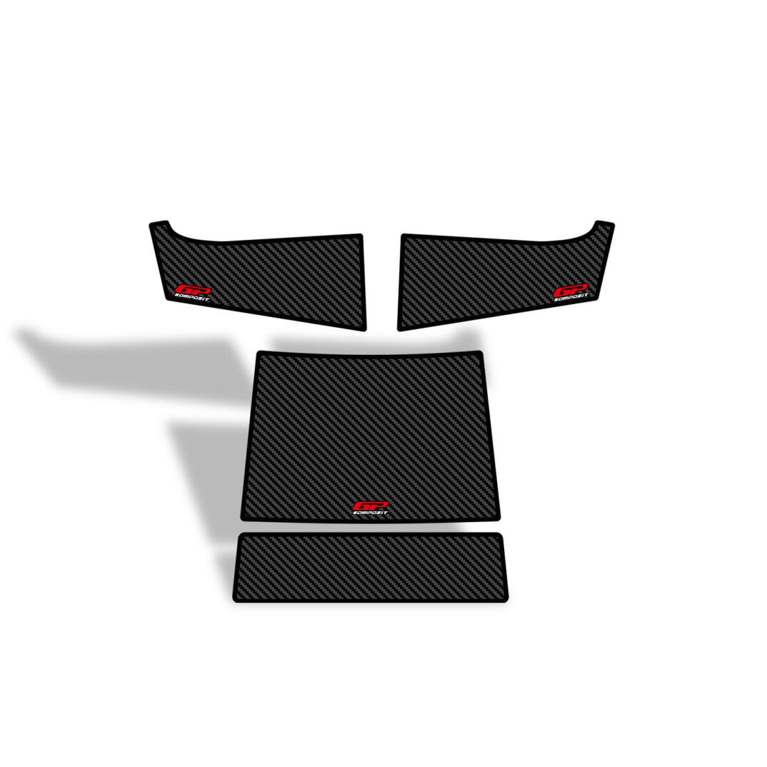 GP Kompozit Lambretta V125 / V200 Special 2023-2024 Uyumlu Tank Pad Karbon - 1