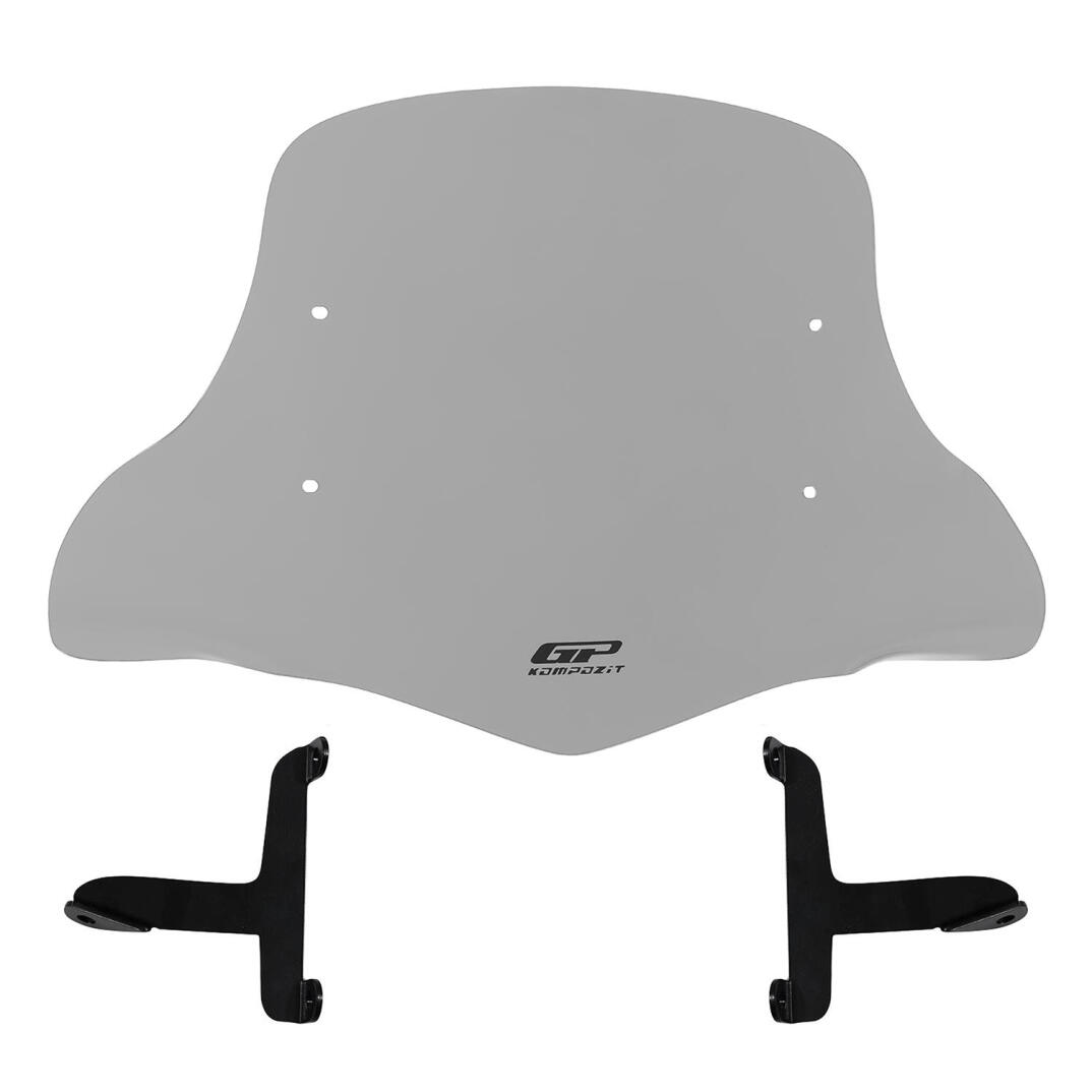 GP Kompozit MCM002 Scooter Universal Elcikli Ön Cam Gri - 1