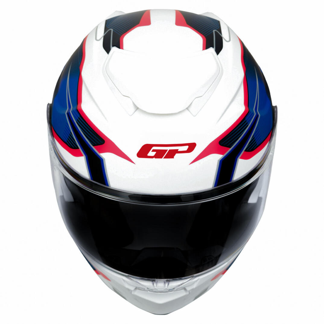 GP Kompozit MKS007-EWBR Güneş Vizörlü Şeffaf Çene Açılır Motosiklet Kaskı - 2