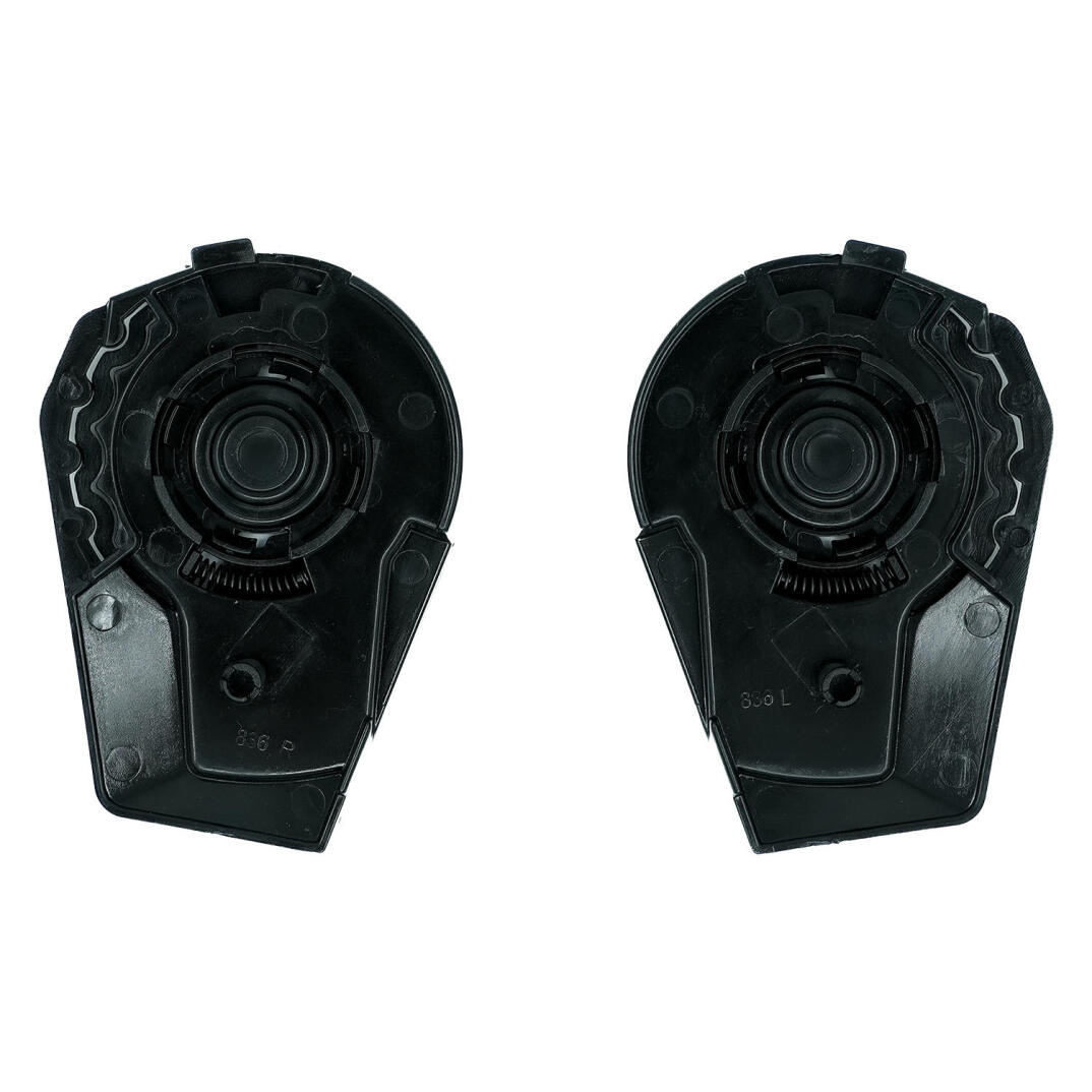 GP Kompozit MKS009 Uyumlu Motosiklet Kask Vizör Bağlantı Aparatı Siyah - 1