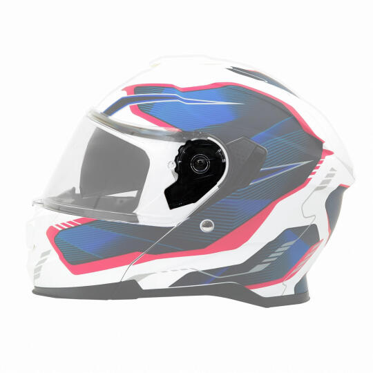 GP Kompozit MKS009 Uyumlu Motosiklet Kask Vizör Bağlantı Aparatı Siyah (1)