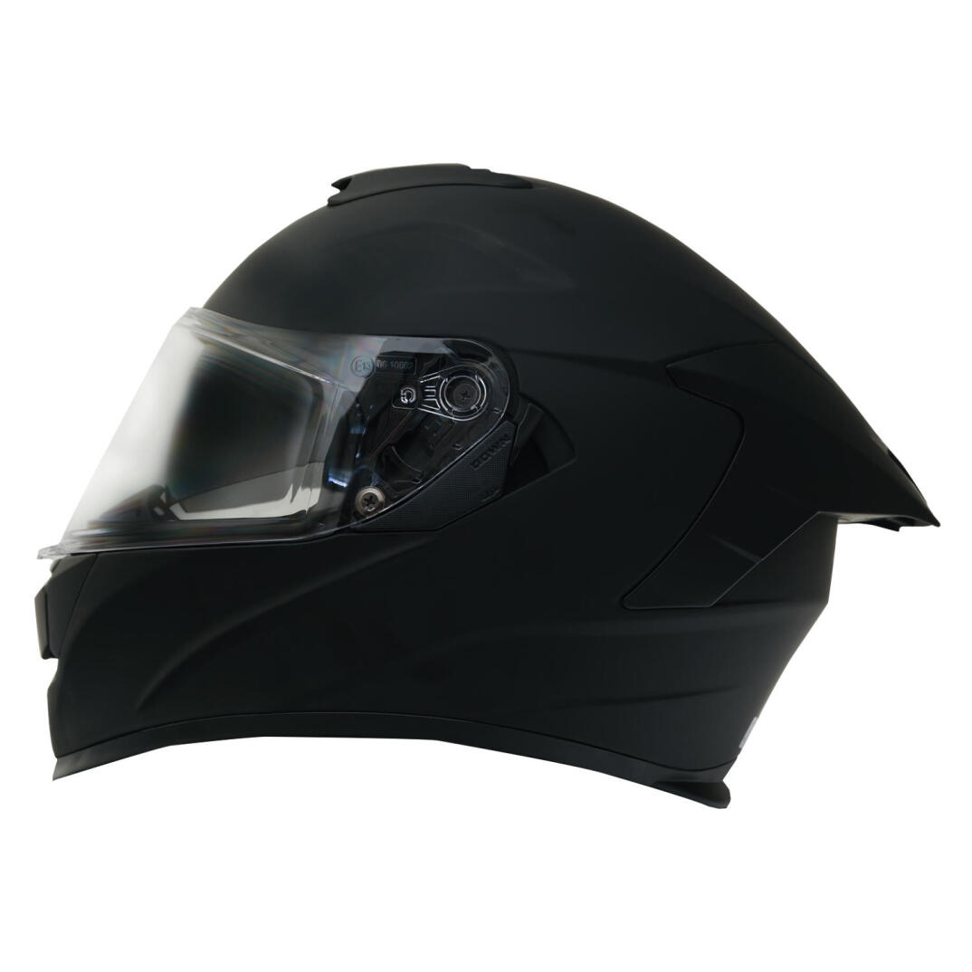GP Kompozit MKS008-MB Yarış Spoiler Güneş Vizörlü Şeffaf Full Face Motosiklet Kaskı - 4