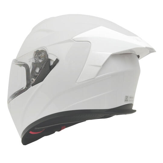 GP Kompozit MKS008 Uyumlu Motosiklet Kask Spoiler Mat Beyaz (1)