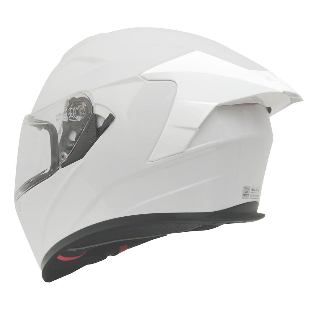 GP Kompozit MKS008 Uyumlu Motosiklet Kask Spoiler Mat Beyaz - 2
