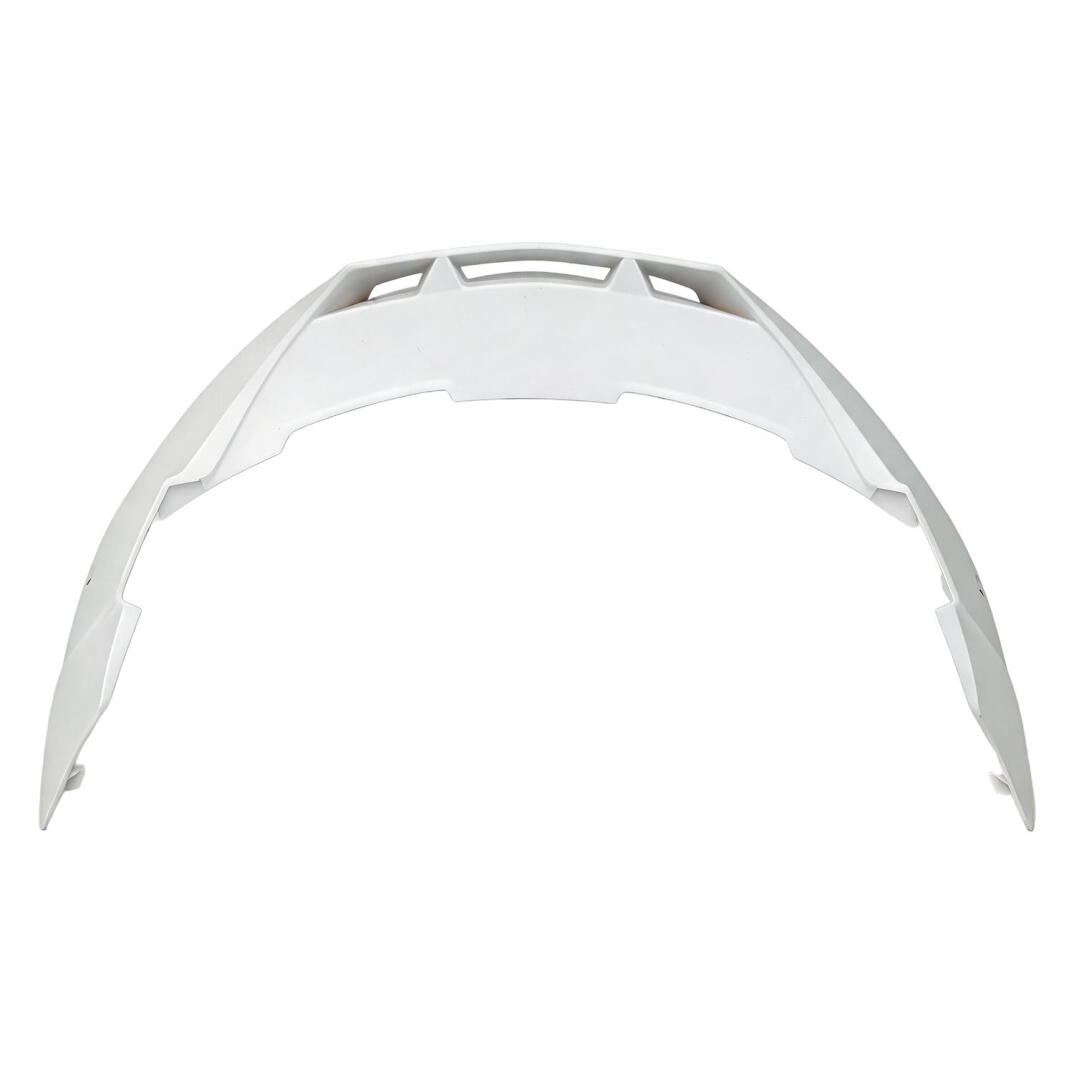 GP Kompozit MKS008 Uyumlu Motosiklet Kask Spoiler Mat Beyaz - 4