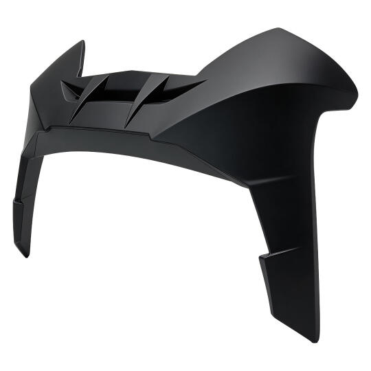 GP Kompozit MKS008 Uyumlu Motosiklet Kask Spoiler Mat Siyah - 3