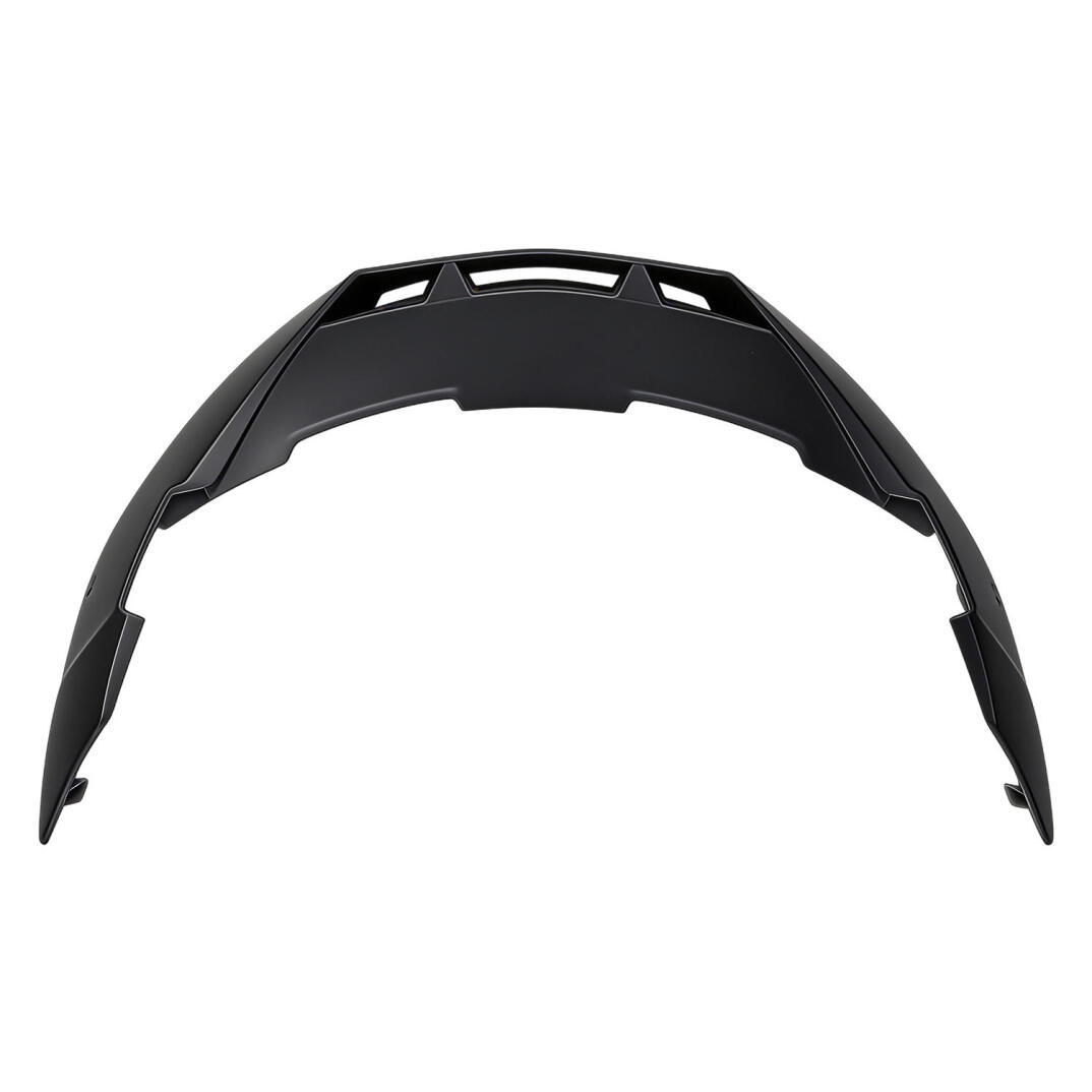 GP Kompozit MKS008 Uyumlu Motosiklet Kask Spoiler Mat Siyah - 4