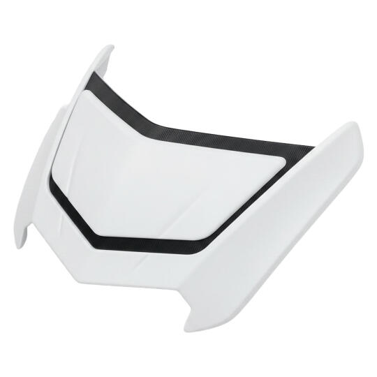 GP Kompozit MKS008 Uyumlu Motosiklet Kask Tepe Havalandırma Aparatı Mat Beyaz - 3