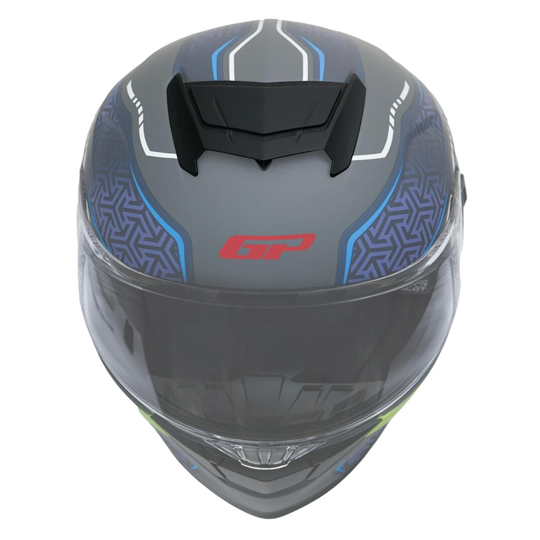 GP Kompozit MKS008 Uyumlu Motosiklet Kask Tepe Havalandırma Aparatı Mat Siyah - 2