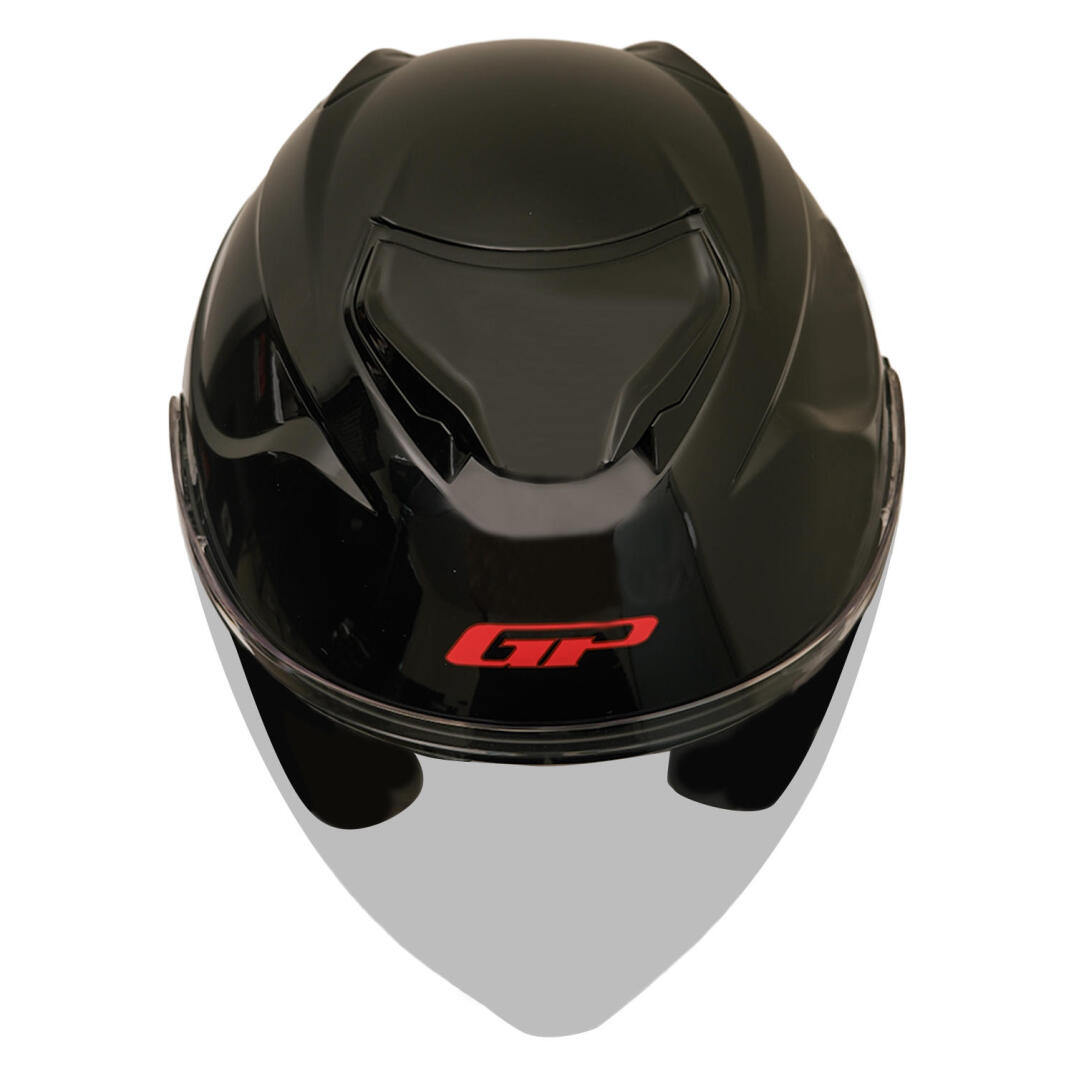 GP Kompozit MKS009-GB Şeffaf Vizörlü Motosiklet Yarım Kask - 2