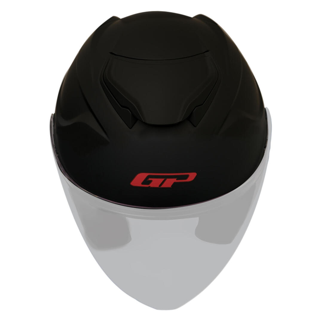 GP Kompozit MKS009-MB Şeffaf Vizörlü Motosiklet Yarım Kask - 2