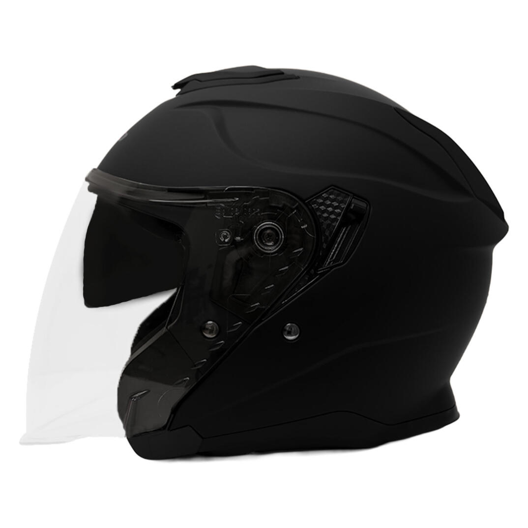 GP Kompozit MKS009-MB Şeffaf Vizörlü Motosiklet Yarım Kask - 3