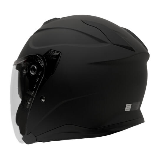 GP Kompozit MKS009-MB Şeffaf Vizörlü Motosiklet Yarım Kask - 4