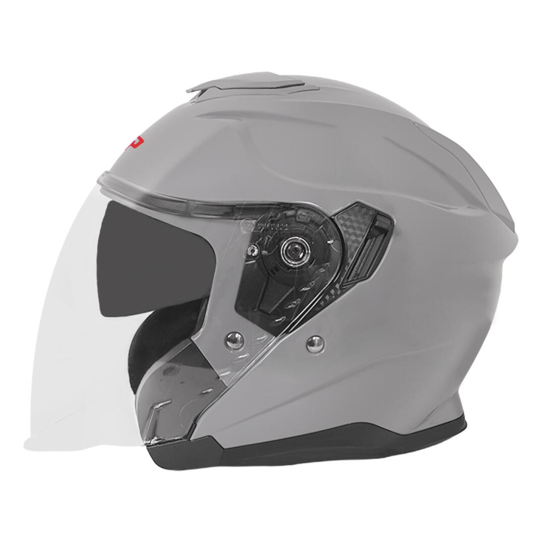 GP Kompozit MKS009-NG Şeffaf Vizörlü Motosiklet Yarım Kask - 3