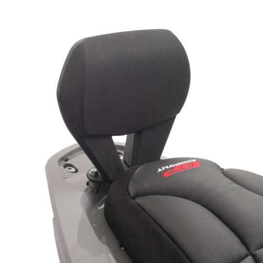 GP Kompozit Mondial Strada 125 2023-2025 Uyumlu Spor Sissy Bar Siyah (1)