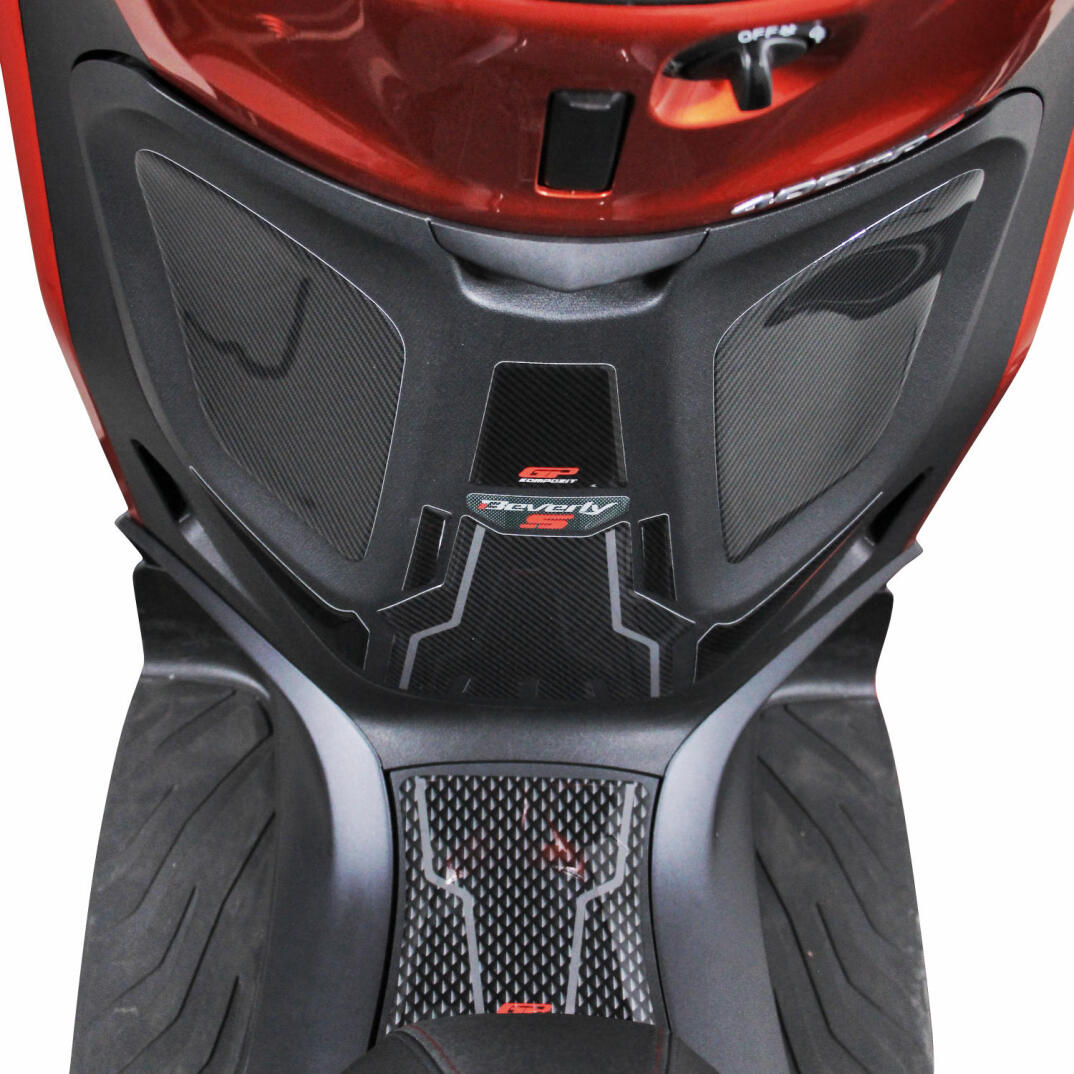 GP Kompozit Piaggio Beverly 400 S 2021-2023 Uyumlu Tank Pad Seti Karbon - 2