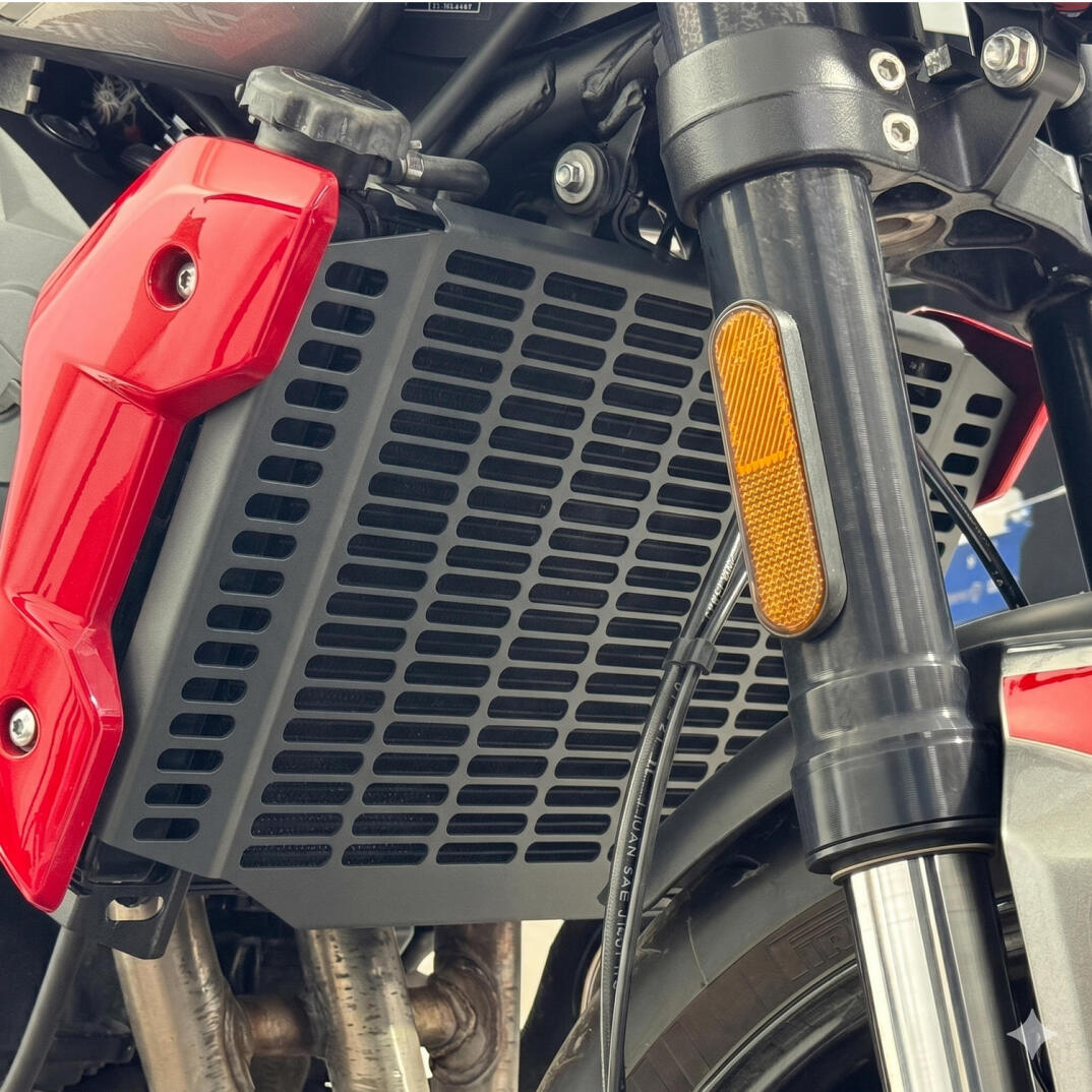 GP Kompozit RDY01 Triumph Trident 660 2021-2025 Uyumlu Radyatör Koruma Siyah - 3