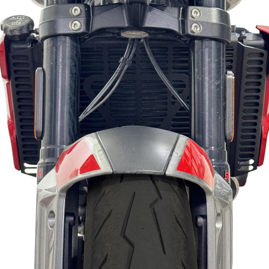 GP Kompozit RDY02 Triumph Trident 660 2021-2025 Uyumlu Radyatör Koruma Siyah - 2