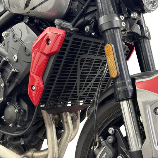 GP Kompozit RDY02 Triumph Trident 660 2021-2025 Uyumlu Radyatör Koruma Siyah - 4