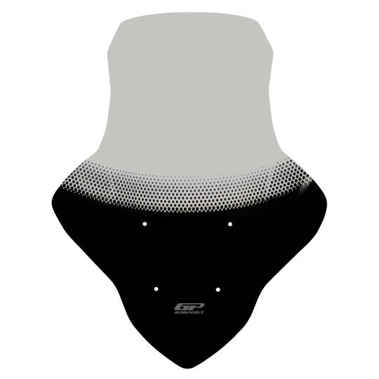 GP Kompozit Regal Raptor XSUV 125 2024-2025 Uyumlu Baskılı Ön Cam Füme - 3
