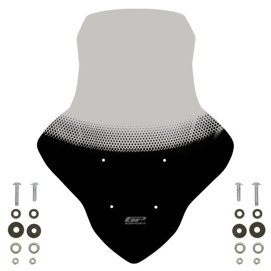 GP Kompozit Regal Raptor XSUV 125 2024-2025 Uyumlu Baskılı Ön Cam Füme - 4