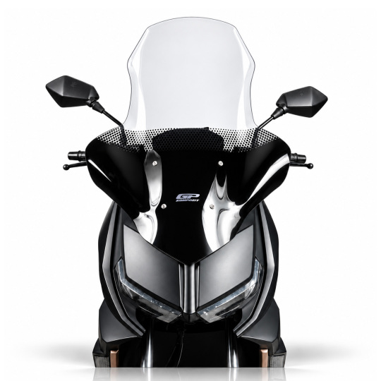 GP Kompozit Regal Raptor XSUV 125 2024-2025 Uyumlu Baskılı Ön Cam Şeffaf (1)