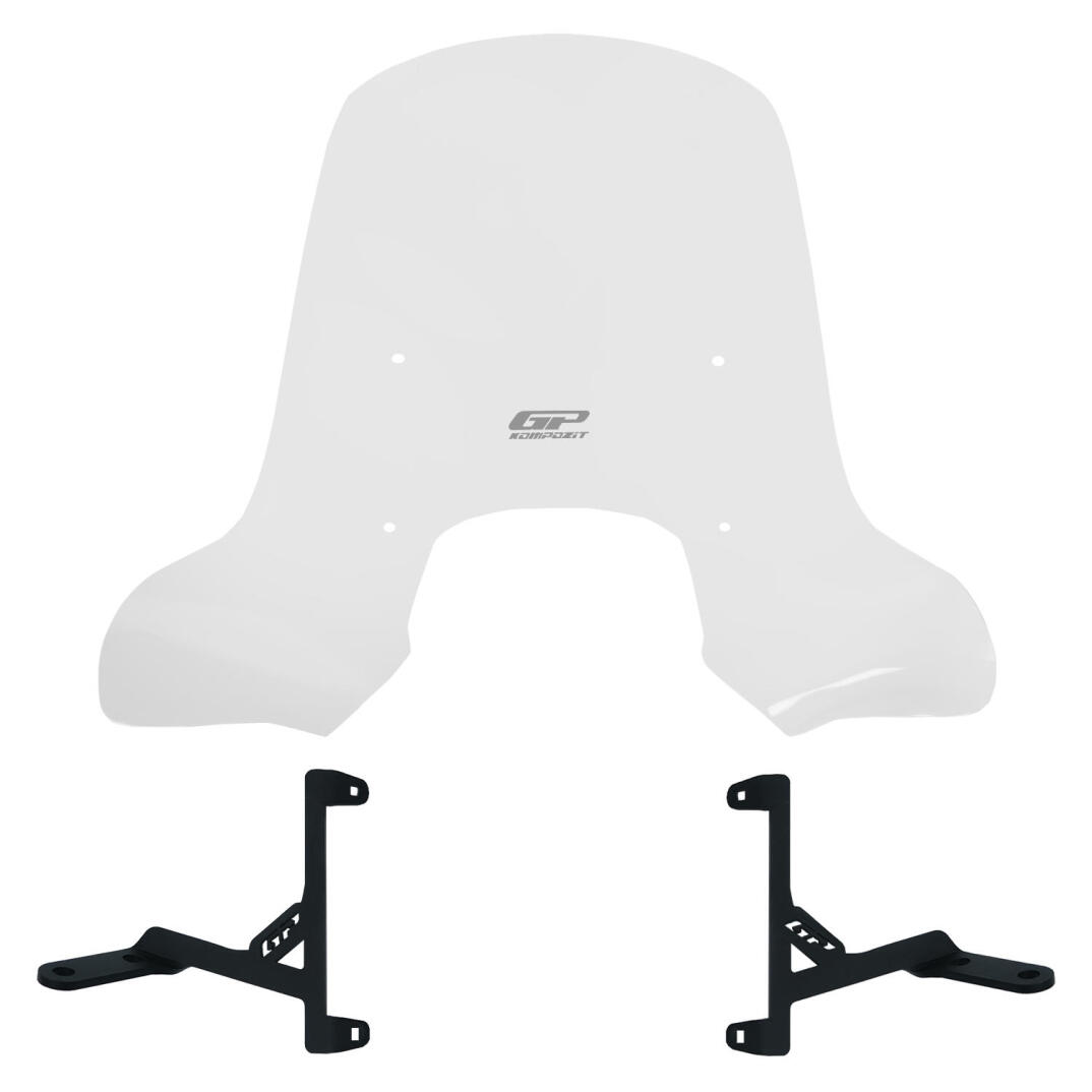 GP Kompozit RKS LTR125 2024-2026 Uyumlu Elcikli Ön Cam Şeffaf - 1