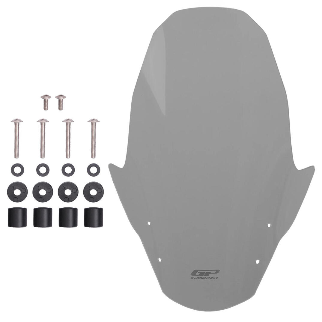 GP Kompozit RKS Newlight 125 Pro 2022-2024 Uyumlu Ön Cam Füme - 5