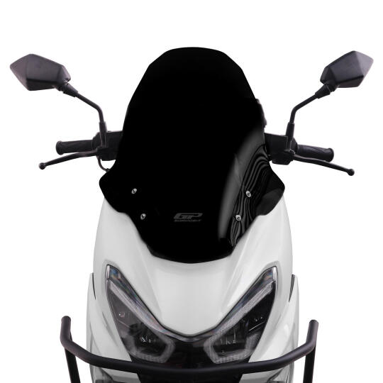 GP Kompozit RKS Newlight 125 Pro 2022-2024 Uyumlu Ön Cam Siyah (1)