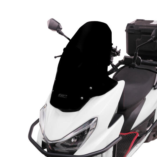 GP Kompozit RKS Newlight 125 Pro 2022-2024 Uyumlu Ön Cam Siyah - 3