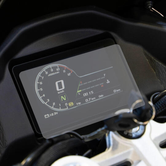 GP Kompozit RKS R250 2022-2024 Uyumlu Motosiklet Ekran Koruyucu Şeffaf (1)