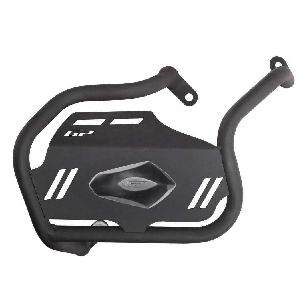 GP Kompozit RKS RZ250S 2023-2024 Uyumlu Egzoz Koruma Demiri Siyah - 1