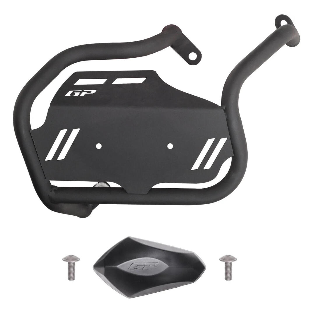 GP Kompozit RKS RZ250S 2023-2024 Uyumlu Egzoz Koruma Demiri Siyah - 3