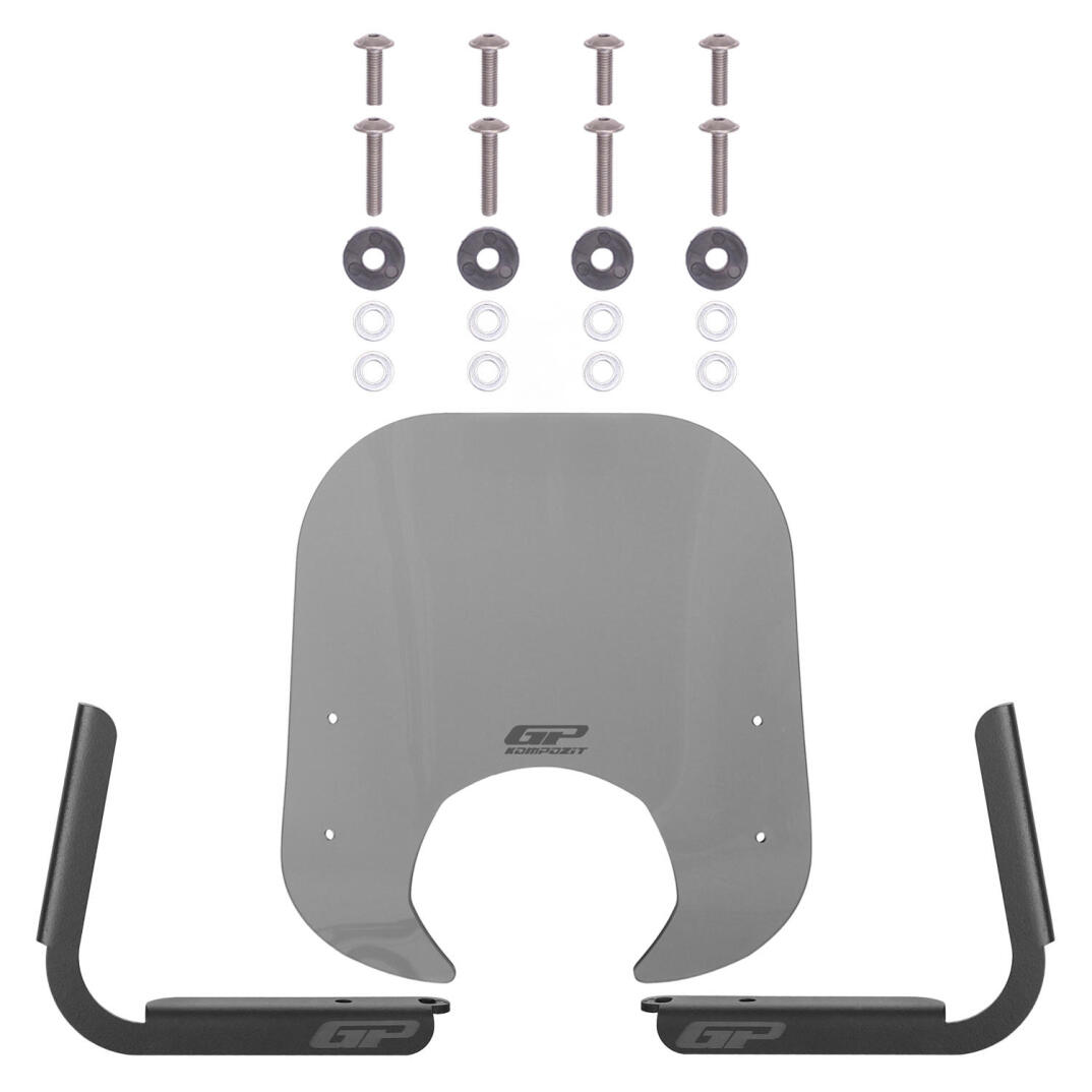 GP Kompozit Royal Alloy GP / GT 150 / 180 / 300 2022-2024 Uyumlu Ön Cam Füme - 4