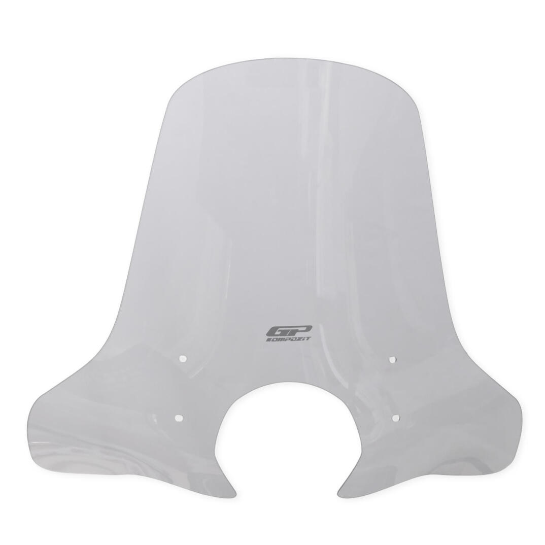 GP Kompozit Royal Alloy Tigara Grande 125 / 150 / 300 2020-2024 Uyumlu Ön Cam Füme - 1