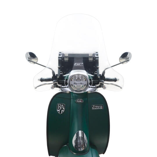 GP Kompozit Royal Alloy Tigara Grande 125 / 150 / 300 2020-2024 Uyumlu Ön Cam Şeffaf (1)