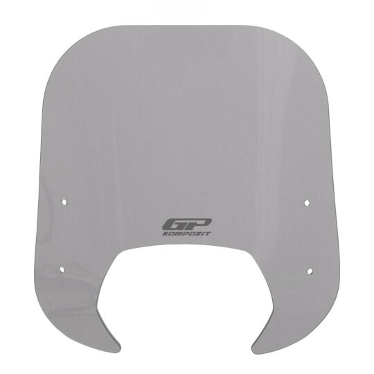 GP Kompozit Royal Alloy Tigara Grande 125 / 150 / 300 2022-2025 Uyumlu Ön Cam Füme (1)